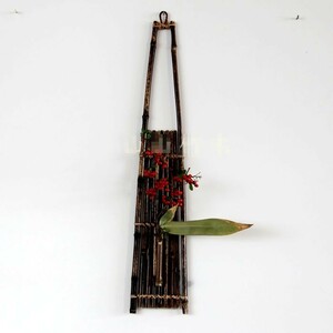  ваза для цветов один колесо .. бамбук . имеется натуральный бамбук. .. мир современный настенный 