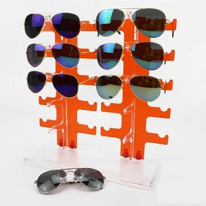  glasses stand sunglasses stand simple clear 10 piece .. type ( red )