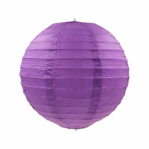  paper lantern diameter 40cm 1 piece ( purple )