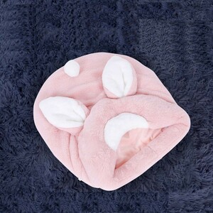  pet bed soft sleeping bag futon .... ear considering .. attaching dog for cat for ( pink )