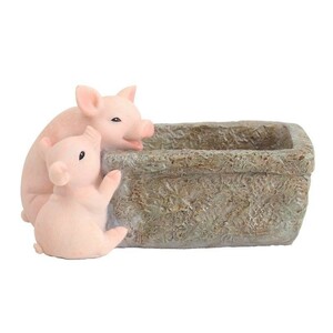  flower pot Mini planter .. seems to be . pig san desk size (B type )