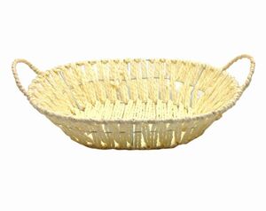  basket cane basket manner natural simple . round shape keep hand attaching 