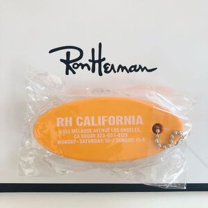 未使用 ロンハーマン キーホルダー オレンジ フローティングキーチェーン キーホルダー キーリング RH RHC