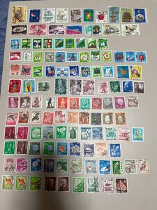 日本切手 120種 全て使用済