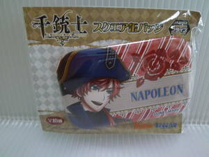 ♪千銃士 スクエア　缶バッジ／NAPOLEON　ナポレオン