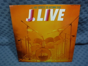 VA048●90264/稲垣潤一「J.LIVE」LP(アナログ盤)