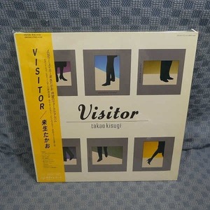VA286●0048/来生たかお「VISITOR」LP(アナログ盤)