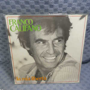 VA112●8707/FRANCO CALIFANO フランコ・カリファーノ「LA MIA LIBERTA」LP(アナログ盤)