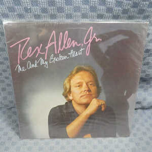 VA261●3300/REX ALLEN Jr.「ME AND MY BROKEN HEART」LP(アナログ盤)