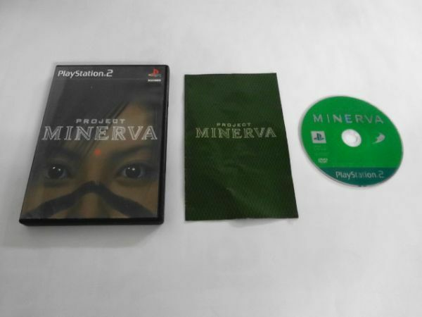 PS2 21-475 ソニー sony プレイステーション2 PS2 プレステ2 プロジェクト ミネルヴァ PROJECT MINERVA 藤原紀香 ゲーム ソフト 使用感あり