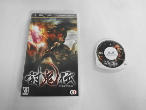 PSP21-029 ソニー sony プレイステーションポータブル PSP 討鬼伝 TOUKIDEN 光栄 レトロ ゲーム ソフト 取説なし