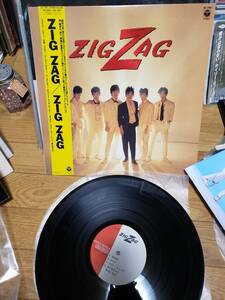 ZIG ZAG LPアナログ盤　盤キズなし　美品物　まとめ買いがお得