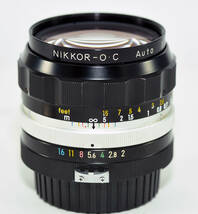 Nikon NIKKOR-O・C Auto 35mm f2 Ai 改造　マニュアルフォーカス　明るい広角レンズ　交換レンズ　デジタルカメラ使用でフルサイズ_画像2