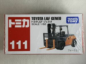 ◆シュリンク未開封/ L&F ジェネオ No.111 トヨタ TOYOTA GENEO◆1/62