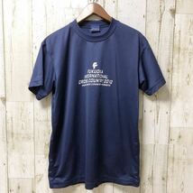 日本陸上選手権大会 クロスカントリー競走 2012 福岡 記念 Tシャツ Sサイズ ネイビー 紺 ポリエステル asics アシックス_画像1