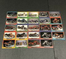 1993年 当時物 カスタムバイク カード アメリカ THUNDER コレクション カード ハーレーダビッドソン 改造 チューニング 24枚 90s 90年代_画像1