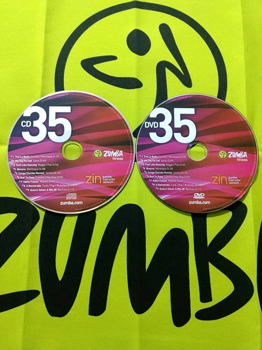 即決 ZUMBA ズンバ ZIN35 DVD & CD インストラクター専用|PayPayフリマ