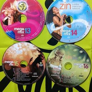 即決! ZUMBA ズンバ MEGAMIX CD 13 14 15 16 4枚セット