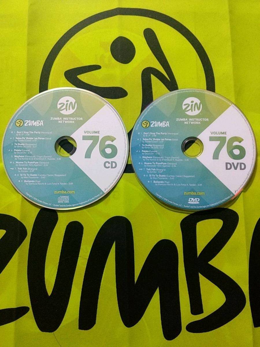 ZUMBA ズンバ ZIN92 CD & DVD インストラクター専用|PayPayフリマ
