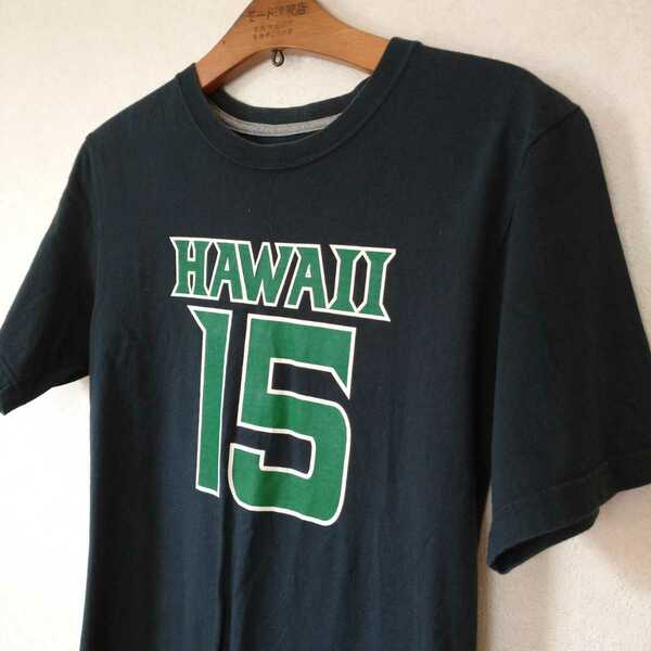 ハワイ大学 カレッジTシャツ 黒 S
