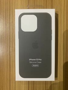 新品未開封 iPhone ケース Apple MagSafe対応 シリコーンケース iPhone 13 Pro ミッドナイト ケース シリコン 携帯ケース ブラック
