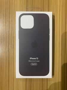 新品未開封 iPhone ケース Apple MagSafe対応 シリコーンケース iPhone 13 ミッドナイト ケース シリコン 携帯ケース ブラック