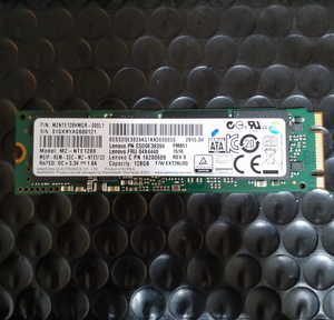 ★送料無料★SSD128GB M.2 sata 2280/SAMSUNG/121/動作確認済み/0708