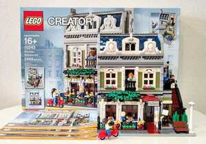 レゴ　LEGO 10243 クリエイター　パリのレストラン　エキスパート　組立済み　送料無料　１円～　正規品　外箱有　説明書有　廃盤品　