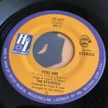 【国内盤7inch】スタイリスティック ハーレムのバラ THE STYLISTICS BECAUSE I LOVE GIRL / EP レコード / VIP2474 / 洋楽ソウル /_画像8