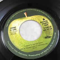 【国内盤7inch】ジョージハリスン 美しき人生 アップルスクラッフス GEORGE HARRISON What Is Life Apple Scruffs /EP レコード/ AR-2748 /_画像6