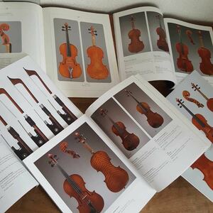 BONGARTZ CHRISTIES オークション カタログ 目録 図録 5点 バイオリン 弦楽器 クラシック アンティーク ビンテージ 骨董 図版 資料 レア