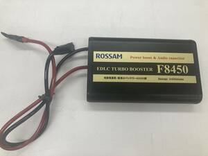 ROSSAM F8450(BLACK) F series highest peak EDLC use period 3 week beautiful goods!