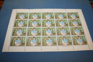 記念切手 日本昔ばなしシリーズ かぐや姫 1シート20円切手x20枚 3シート計60枚 送料込み