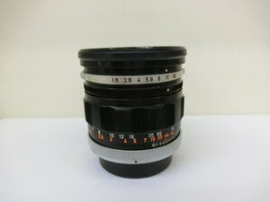 キヤノン　Canon　レンズ　FL　85mm　1：1.8　中古　ジャンク　G6-82◎