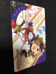 アイドルマスター ミリオンライブ ミリシタ５周年 アトレ秋葉原限定 周防桃子 キャラクターカード 管理番号kit7