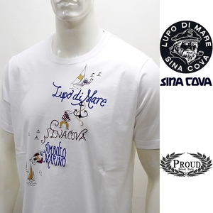シナコバ ￥15000+税[L] 半袖Tシャツ メンズ マリンアートデザイン SINACOVA GENOVA 21226045 sc KTs m 21120550
