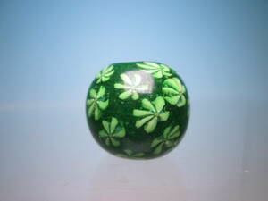 * old law kiln making wistaria . dragonfly sphere atelier .. sphere green flower sphere 1,8x1,7cm 9,31g Osaka tradition handicraft designation beautiful goods Edo dragonfly sphere 