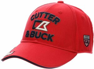 CUTTER & BUCK(カッターアンドバック) メーカーロゴ ゴルフキャップ CGBOJC21GJ(RD00)