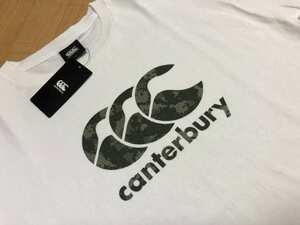 Canterbury(カンタベリー) 迷彩胸ロゴ 半袖Tシャツ RA31216(10)サイズ３Ｌ 身長１８０－１８５　チェスト１００－１０８