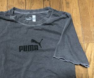 ◎【PUMA】size:S　Gray　Tシャツ　プーマ　スポーツ　レディース　USA　アメリカ　ユーズド