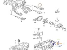 VW ニュービートル パサート ポロ シャラン ブレーキストップランプスイッチ 191945515B 191945515A 191945515 出荷締切18時_画像2