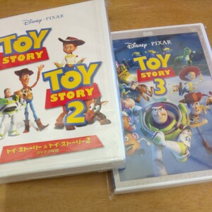 専用 トイストーリー&トイストーリー2&トイストーリー3DVD