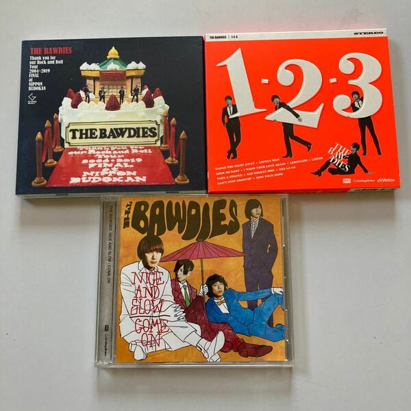 完全生産限定盤 THE BAWDIES ライブ 2 CD 他2枚　　合計3枚セット