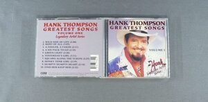 ★米CD HANK THOMPSON/GREATEST SONGS VOLUME ONE★