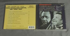 ★輸CD CHARLES MINGUS LIONEL HAMPTON EARL `FATHA` HINES/SOUND OF JAZZ ★