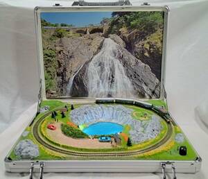  prompt decision *marklin*meruk Lynn Z gauge rail use slim trunk layout * size 41x33x7cm,PWM drive circuit built-in,LED lighting, gong keMP3 musical performance 