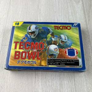 G4 テクモボウル ファミコン ソフト TECMO BOWL ファミリーコンピュータ 任天堂