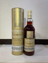 GLENDRONACH グレンドロナック パーラメント 21年 シングルモルト ウイスキーシェリーカスク 48％ 容量700ml_画像1