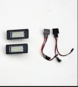 ! Audi LED license light number light A4*S4 B9/8W