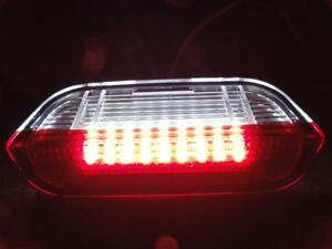 Volkswagen canceller built-in LED courtesy lamp Touareg red | clear lens 